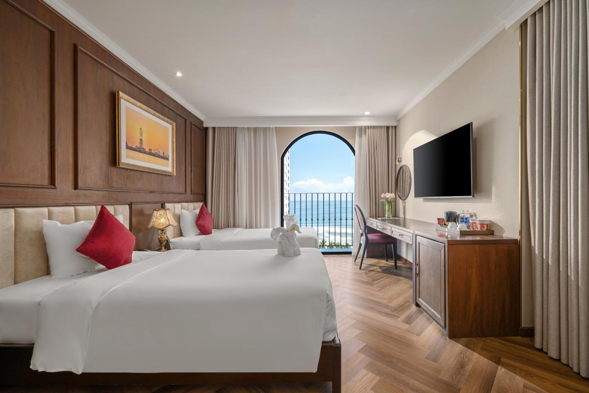 Golden Lotus Luxury Hotel Danang - Complimentary Daily Afternoon Tea Da Nang Exterior foto