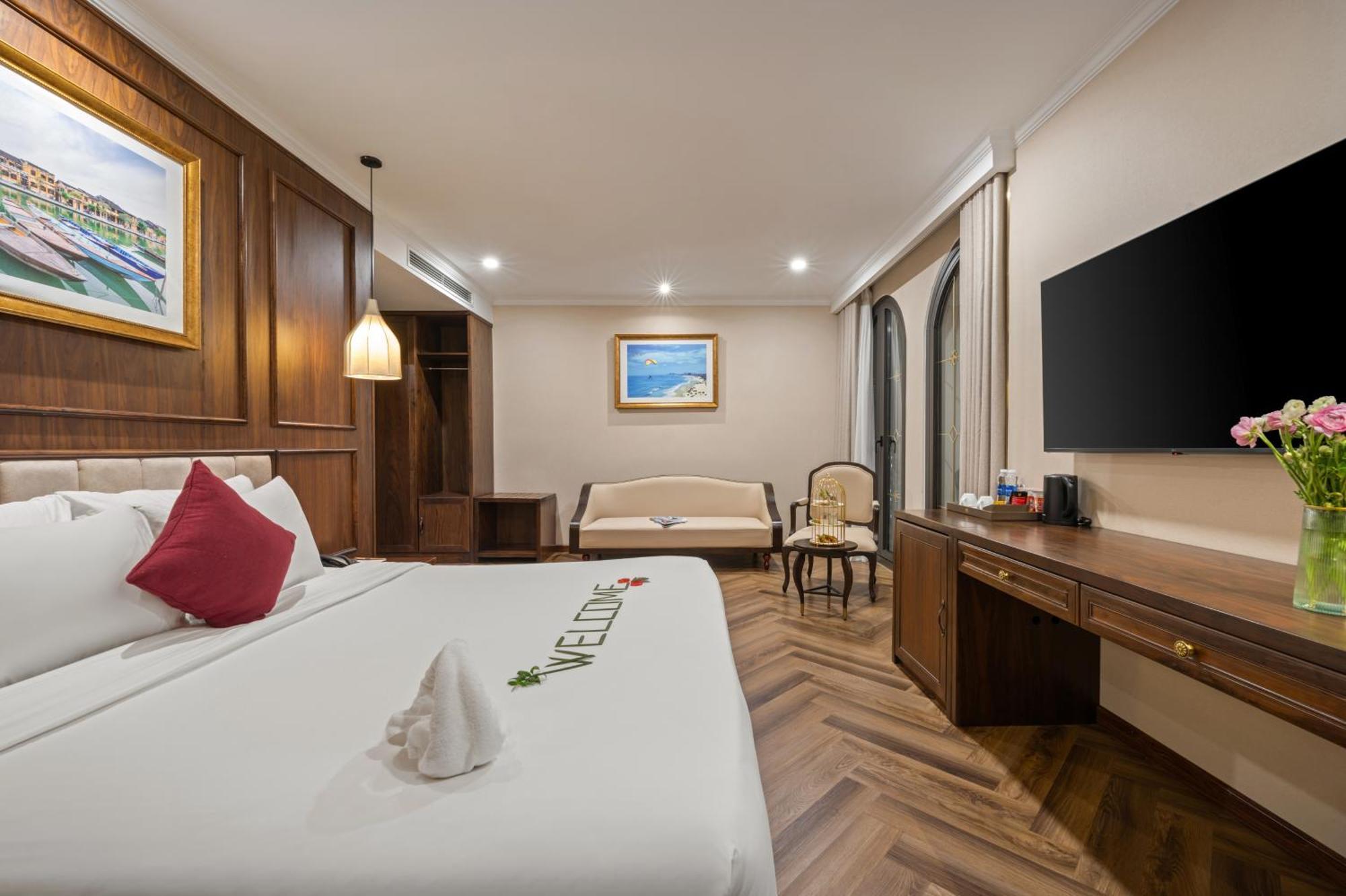 Golden Lotus Luxury Hotel Danang - Complimentary Daily Afternoon Tea Da Nang Exterior foto
