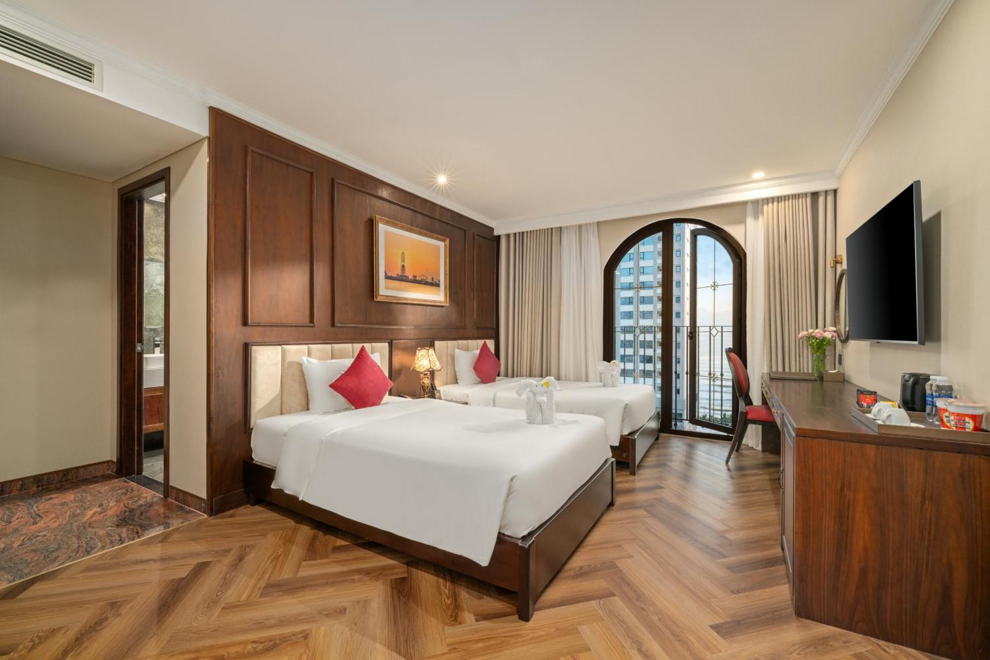 Golden Lotus Luxury Hotel Danang - Complimentary Daily Afternoon Tea Da Nang Exterior foto