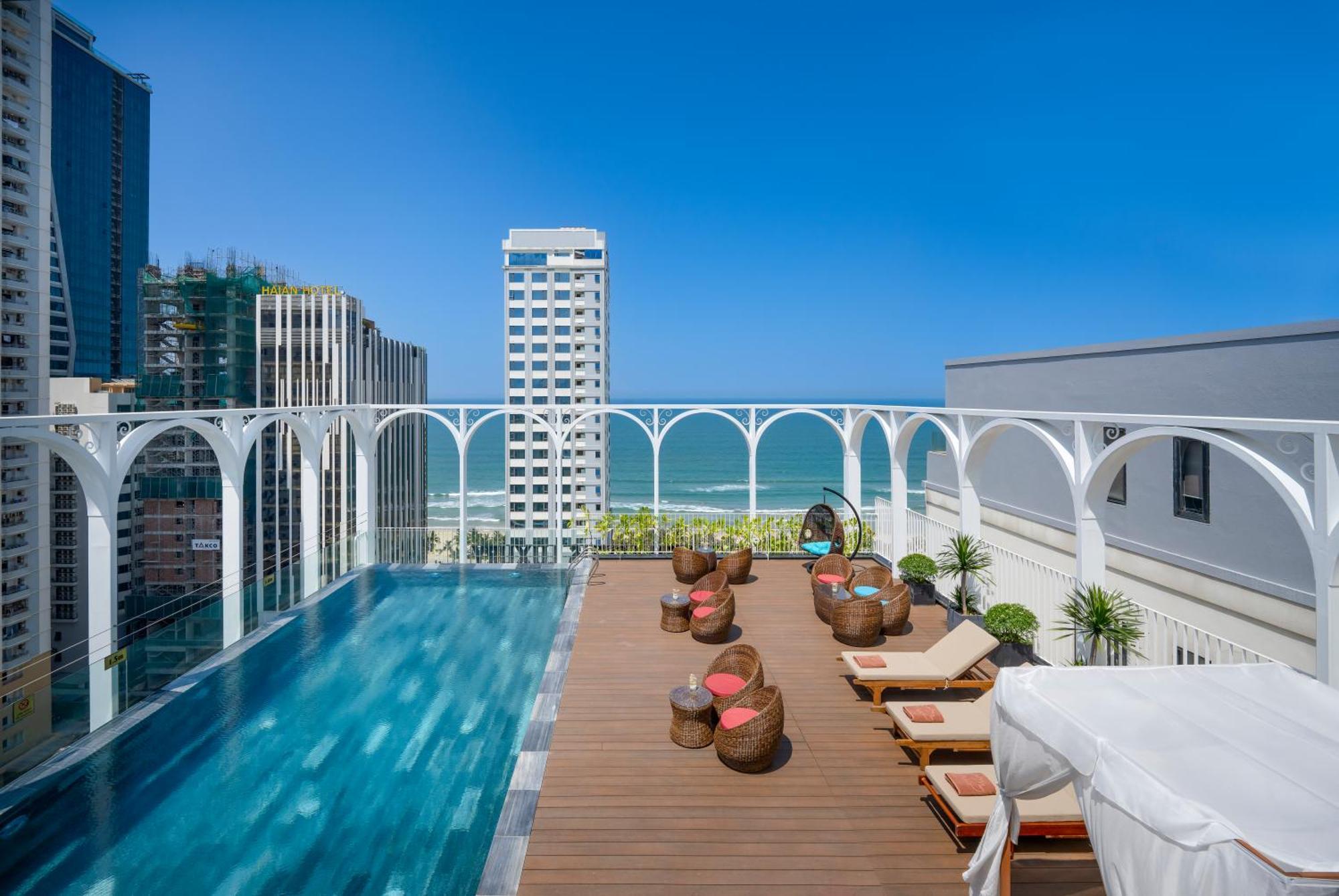 Golden Lotus Luxury Hotel Danang - Complimentary Daily Afternoon Tea Da Nang Exterior foto