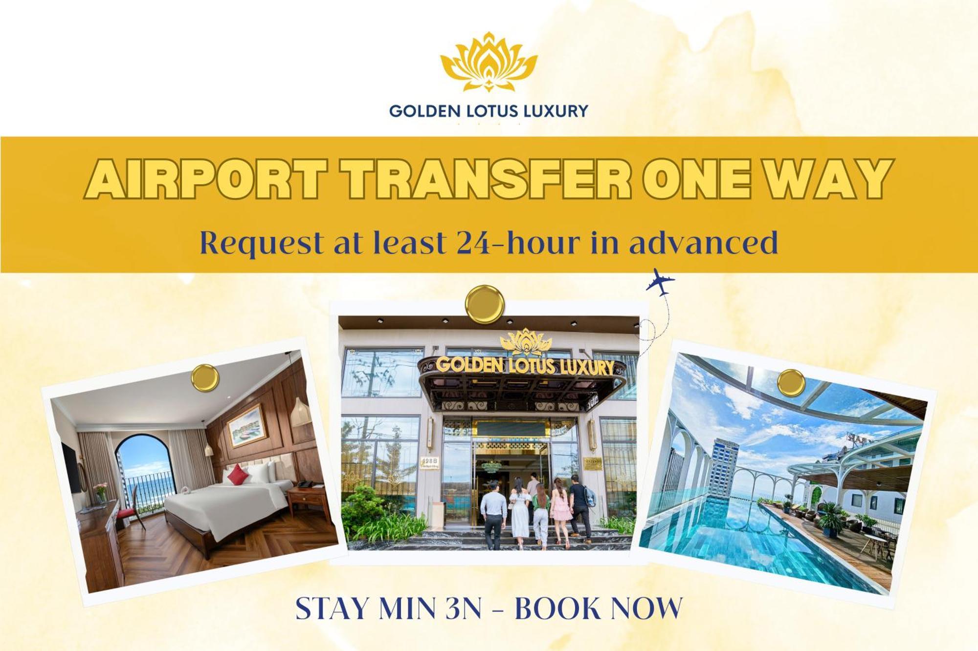 Golden Lotus Luxury Hotel Danang - Complimentary Daily Afternoon Tea Da Nang Exterior foto